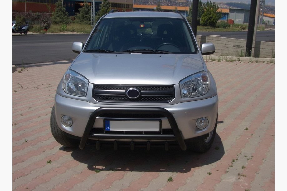 Toyota Rav 4 2001-2005 Pare-buffle WT003 Noir Inox Image