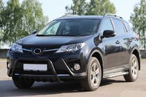 Toyota Rav 4 2013-2018 Pare-buffle WT003 Noir Inox photo 8