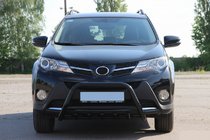 Toyota Rav 4 2013-2018 Pare-buffle WT003 Noir Inox photo 6