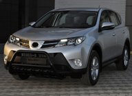 Toyota Rav 4 2013-2018 Pare-buffle WT003 Noir Inox photo 4