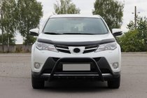 Toyota Rav 4 2013-2018 Pare-buffle WT003 Noir Inox photo 1