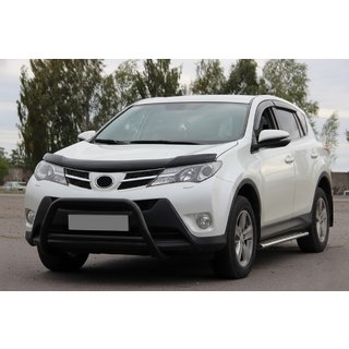 Pare-buffle WT003 Noir Inox Toyota Rav 4 2013-2018 photo 3