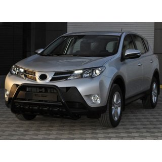 Pare-buffle WT003 Noir Inox Toyota Rav 4 2013-2018 photo 4