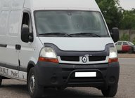 Opel Movano 2004-2010 Barre Avant WT003 Noire (Inox) photo 1
