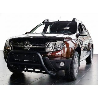 Pare-buffle sans inscription WT003 Noir (inox) Dacia Duster 2008-2018 photo 1