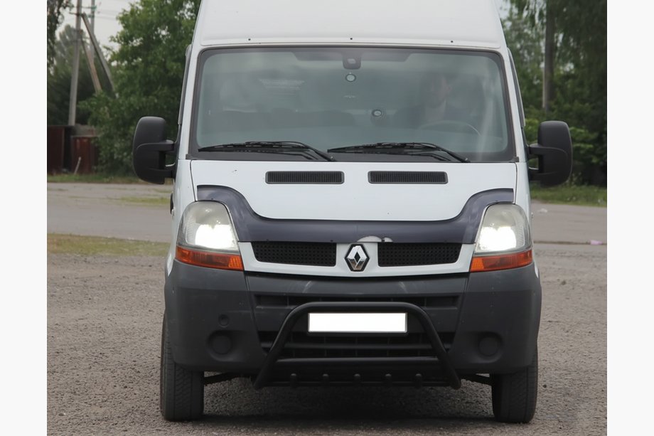 Nissan Interstar 2002-2010 Barre Avant WT003 Noire (Inox) Image