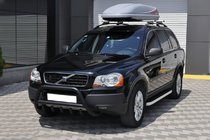 Volvo XC90 2002-2014 Pare-buffle WT003 Noir (Inox) photo 3