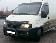 Fiat Ducato 1995-2006 Pare-buffle WT003 Noir (Inox) photo 3