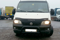 Peugeot Boxer 1994-2006 Pare-buffle WT003 Noir (Inox) photo 2