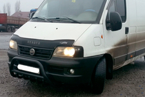 Peugeot Boxer 1994-2006 Pare-buffle WT003 Noir (Inox) photo 3