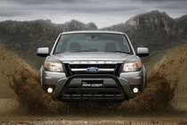 Ford Ranger 2007-2011 Pare-buffle WT003 Noir Inox photo 1
