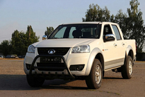 GreatWall Wingle 5 2006- Pare-buffle WT003 Noir (Inox) photo 1