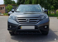 Honda CRV 2012-2016 Protection Avant WT003 Noir (Inox) photo 1