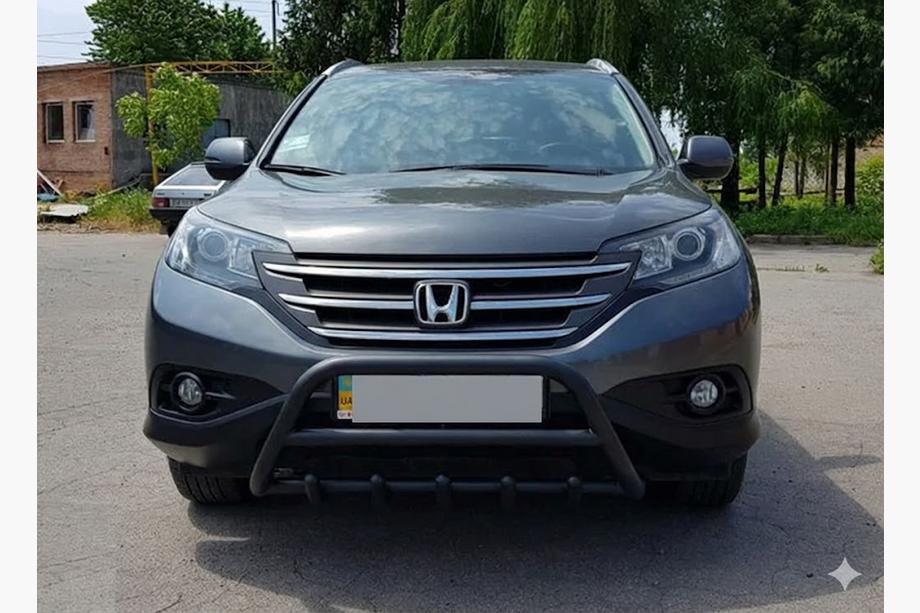 Honda CRV 2012-2016 Protection Avant WT003 Noir (Inox) Image