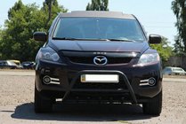 Mazda CX-7 2006-2012 Protection Avant WT003 Noir (Inox) photo 3