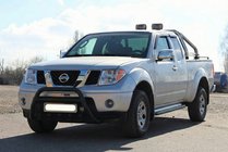 Nissan Navara 2006-2015 Pare-buffle WT003 Noir Inox photo 5