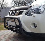 Nissan X-trail T31 2007-2014 Protection Avant WT003 Noir (Inox) photo 9