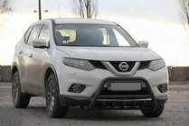 Nissan X-trail T32/Rogue 2014-2021 Pare-buffle WT003 Noir Inox photo 1