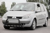 Renault Scenic/Grand 2003-2009 Pare-buffle WT004 Noir (Inox) photo 3