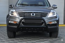 SsangYong Rexton I 2001-2017 Pare-buffle WT003 Noir Inox photo 4