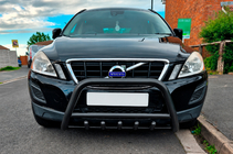 Volvo XC60 2009-2017 Pare-buffle WT003 Noir Inox photo 3