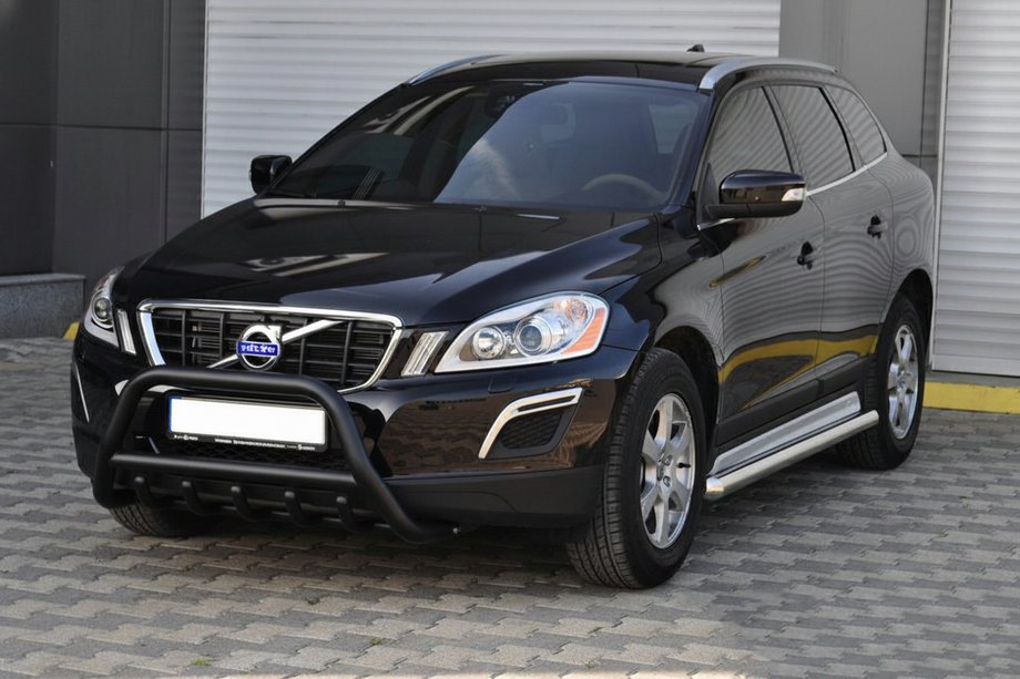 Volvo XC60 2009-2017 Pare-buffle WT003 Noir Inox Image