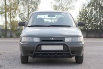 VAZ 2110-21115 1995-2015 Pare-buffle WT003 Noir 60mm (Inox) photo 3