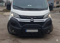 Fiat Ducato 2006-2025 Barre Avant WT003 Noire (Inox) photo 3