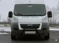 Fiat Ducato 2006-2025 Barre Avant WT003 Noire (Inox) photo 4