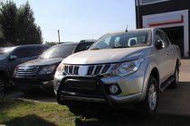 Mitsubishi L200 2015-2024 Pare-buffle WT003 Noir Inox photo 7