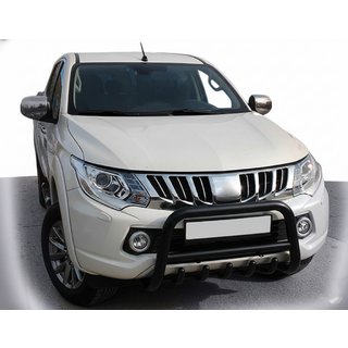 Pare-buffle WT003 Noir Inox photo 3