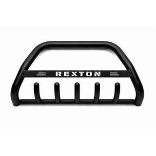Pare-buffle WT004 Noir (Inox) SsangYong Rexton I 2001-2017 photo 4