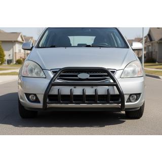 Pare-buffle WT003 Noir Inox Kia Carens 1999-2012 photo 1