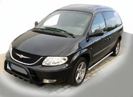 Chrysler Voyager 2001-2007 Barre Avant WT003 Noire (Inox) photo 1