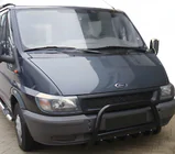 Ford Transit 2000–2014 Pare-buffle WT003 Noir (2000-2006, Inox) photo 1