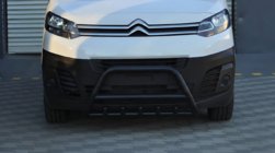 Citroen Jumpy/Dispatch 2017- Pare-buffle WT003 Noir Inox photo 4