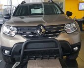 Renault Duster 2018-2024 Pare-buffle sans inscription WT003 Noir (inox) photo 7