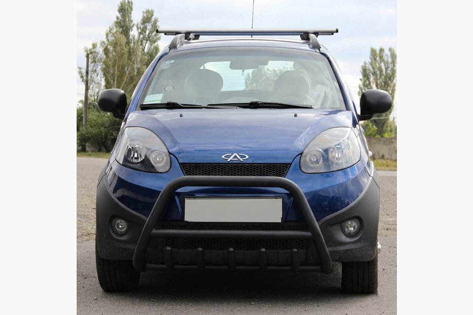 Chery Beat 2009-2015 Pare-buffle WT003 Noir Inox Image