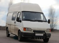 Ford Transit 1991-2000 Pare-buffle WT003 Noir Inox photo 4