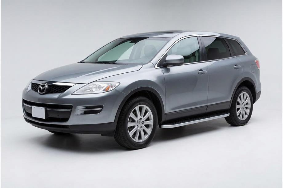 Mazda CX-9 2007-2016 Marchepieds Latéraux Tayga Grey (2 pcs, Aluminium) Image