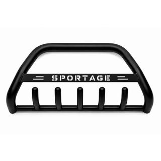 Pare-buffle WT004 Noir (Inox) Kia Sportage 2004-2010