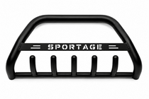 Kia Sportage 2010-2015 Pare-buffle WT004 Noir (Inox) photo 4