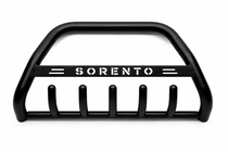 Kia Sorento III UM 2014-2020 Pare-buffle WT004 Noir (Inox) photo 1