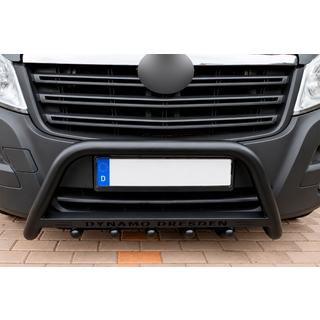 Pare-buffle WT004 Noir (Inox) Fiat Ducato 2006-2025 photo 1