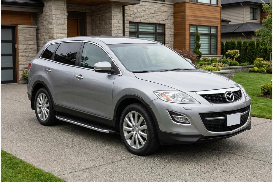 Mazda CX-9 2007-2016 Marchepieds Latéraux Fullmond (2 pcs, aluminium) Image