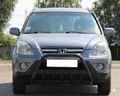 Honda CRV 2001-2006 Pare-buffle WT004 Noir (Inox) photo 1
