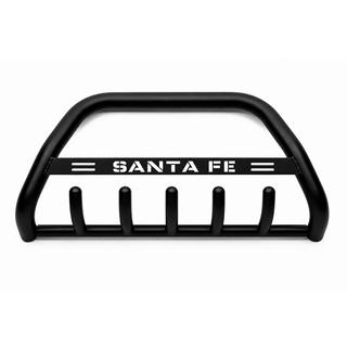 Pare-buffle WT004 Noir (Inox) Hyundai Santa Fe 3 2012-2018