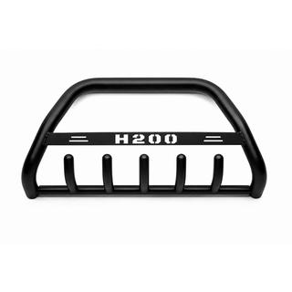 Pare-buffle WT004 Noir (Inox) Hyundai H200, H1, Starex 1998-2007 photo 1