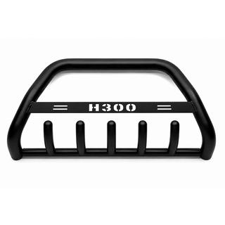 Pare-buffle WT004 Noir (Inox) Hyundai H300, H1, Starex 2008-2020 photo 2