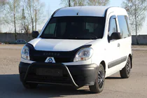Renault Kangoo 1998-2008 Pare-buffle WT004 Noir (Inox) photo 3